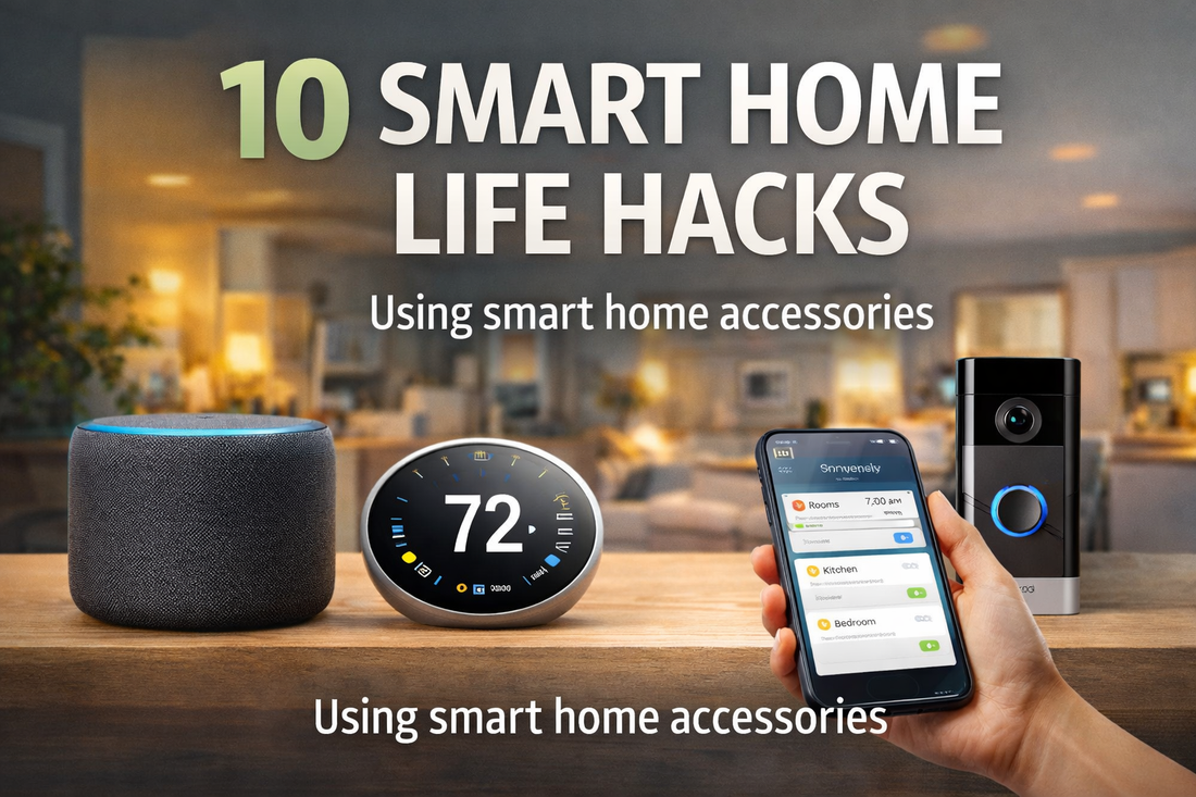 10 Everyday Life Hacks Using Smart Home Accessories You Didn’t Know You Needed