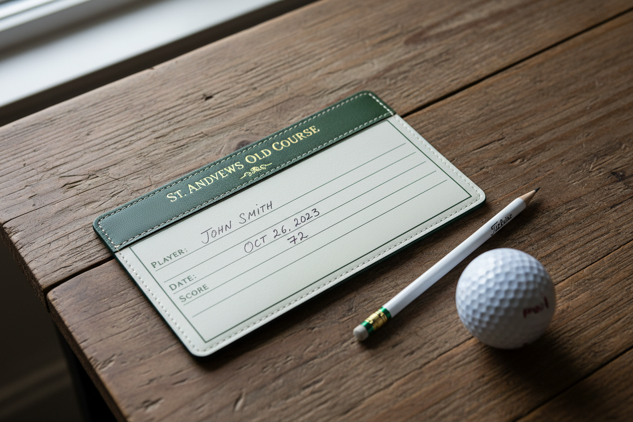 How to Read a Golf Scorecard Like a Pro