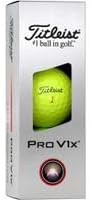 Titleist Pro V1x Yellow AlignXL Golf Balls - 2025 Model