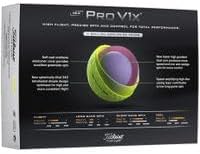 Titleist Pro V1x Yellow AlignXL Golf Balls - 2025 Model