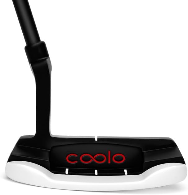 COOLO Low Torque Golf Putter, Provide Greater Stability and Less Face Twisting, Blade/Mallet/Heavy/Center Shafted/Counter Balanced Putter, Oversized Grip, Right & Left