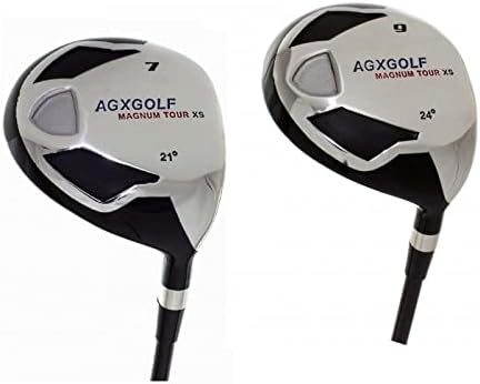 Men's Magnum 7 + 9 Fairway Utility Woods Set: Graphite Shafts + Head Covers Right Hand, Cadet, Regular or Tall Length, Senior, Regular or Stiff Flex