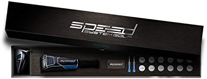 Speed Golf Driver Package – Ultra Lightweight Titanium Driver, 12 Premium Golf Balls, 2 Spring-Loaded Tees – Engineered for Maximum Distance & Accuracy – Perfect Golf Gift Set for All Levels
