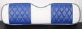 Huskey Parts Company 2PCS Blue Front Seat Cover Diamond Stitching Club Car Precedent Golf Cart 2004+