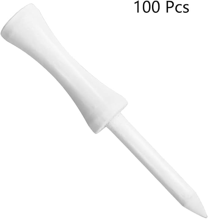 Step Down Golf Tees 2-1/8"or 2-3/4"or 3-1/4" 100 Count Wooden Golf Castle Tees