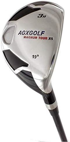 AGX Men's Tour XS Complete Hybrid Game Improvement Stainless Steel Irons Set 3-9 Graphite Edition: Senior, Regular or Stiff Flex; Cadet, Regular or Tall Length; Left or Right Hand.