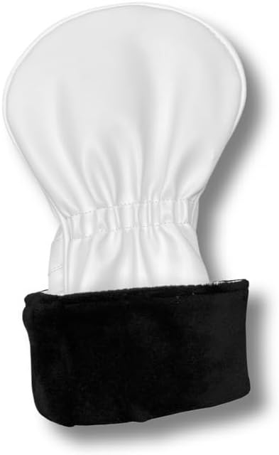 Vintage Golf Club Head Covers – 3 Pack Set – Premium Classic PU Leather – Fits Drivers, Fairway Woods, Hybrids – Durable, Stylish Protection