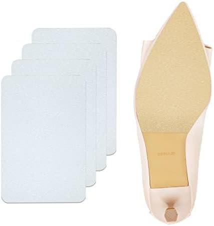 Sole Protector for High Heels, Shoes Grips on Bottom of Shoes,Shoe Bottom Protectors Anti Slip Grips Self Adhesive Silicone Non Slip Shoe Pads