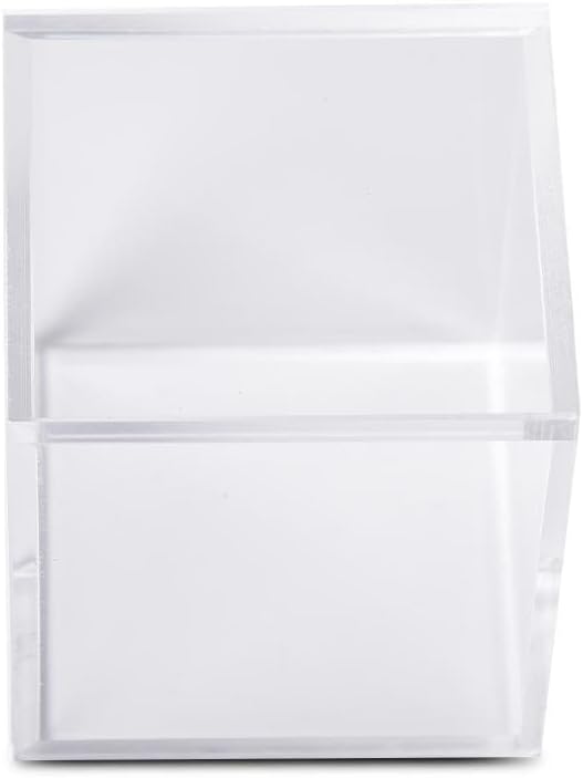 GRAND ORANGE Golf Ball Display Clear Case Cube Square Stackable Holder Plastic