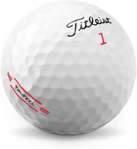 Titleist TruFeel White Personalized Golf Balls