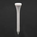 CHICIRIS Wooden Ball Tee Durable Training Practicing Accessories for Professional Golfers White 100Pcs for Training