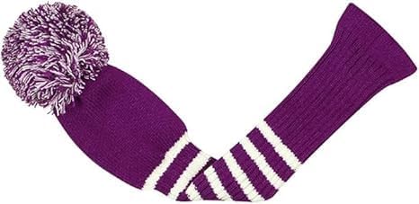 Scott Edward 1/3/4PCS Multi-Style Optional Individualized Knit Golf Club Head Covers, Driver Wood(460cc) Fairway Wood and Hybrid(UT)，for Male/Female Golfers,Custom