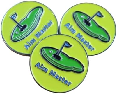 Complete Golf Training Kit with Alignment Sticks, Grip Trainer, Impact Stickers, Ball Markers, Tees, Training Aid, Repair Tool, Training Book, Yellow, ABS Plastic