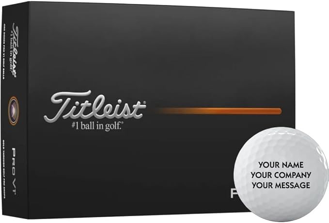 Titleist Pro V1 Personalized Golf Balls - 2025 Model