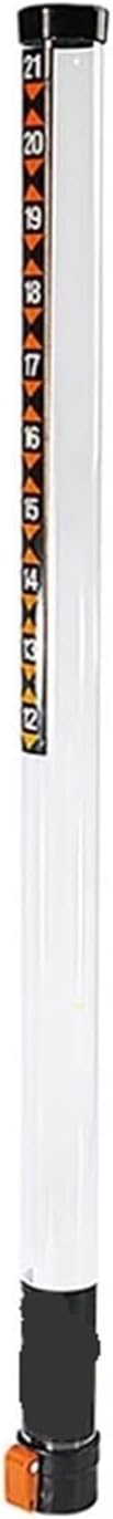 Golf Ball Pickup Tube, Transparent Plastic Ball Retriever Scooper for Easy Practice Ball Collection