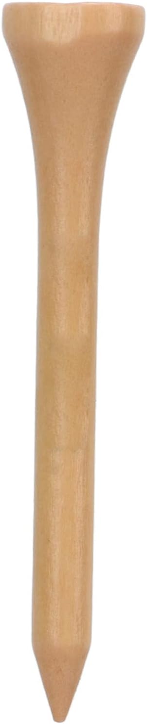plplaaoo Professional Golf Tees 50pcs Premium Wooden Golfing Tees for Improved Accuracy and Power Durable Maple Wood Golf Accessories