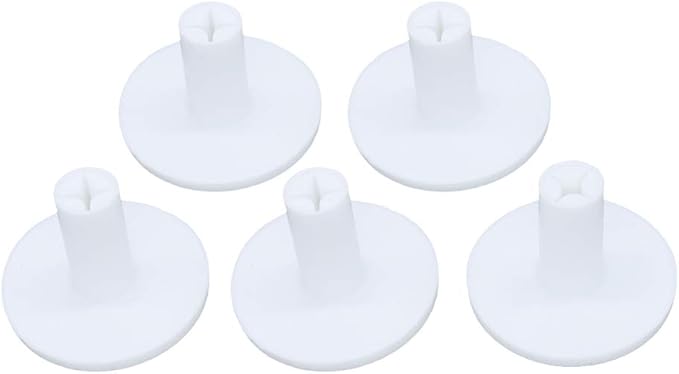 Golf Rubber Tee Holder Set for Golf Driving Range Tee Practice Tool Pack of 5