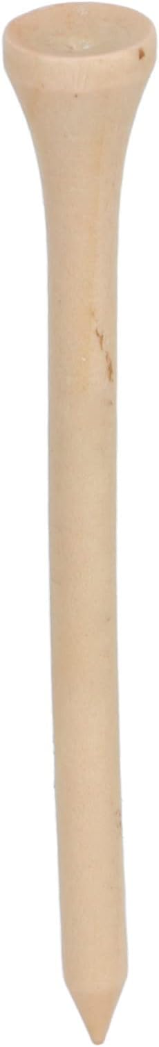 plplaaoo Professional Golf Tees 50pcs Premium Wooden Golfing Tees for Improved Accuracy and Power Durable Maple Wood Golf Accessories