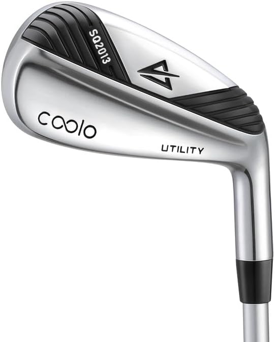 COOLO Golf Driving Iron for Average Golfers, More Control Off The Tee, Individual 1/2/3/4 Utility Iron, Men Right&Left Handed.