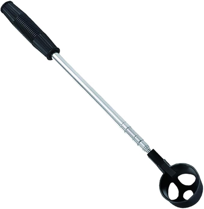 Golf Ball Retriever with 2 Golf Balls Grabbers,6.9ft Stainless Extendable Golf Ball Retrievers for Water,Golf Accessories for Men