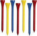sportstider Golf Tees, 2 3/4 Inch, 77 Count, Professional Deluxe Wooden Golf Tee,More Than 20 Colors Combination, Natural Hard Wood Golf Tee