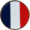 World Flags Golf Ball Marker and Matching Hat Clip
