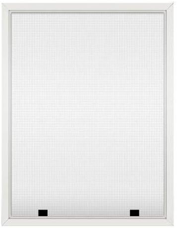 Assembled Custom Size Window Screens (White)