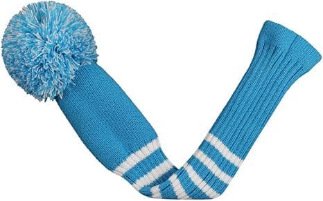 Scott Edward 1/3/4PCS Multi-Style Optional Individualized Knit Golf Club Head Covers, Driver Wood(460cc) Fairway Wood and Hybrid(UT)，for Male/Female Golfers,Custom