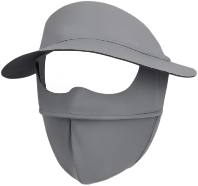 Breathable UV Face Cover Visor UPF 50+ Women Summer Face Covering Eye Protection Sunscreen Mask Sports Face Cover