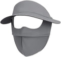 Breathable UV Face Cover Visor UPF 50+ Women Summer Face Covering Eye Protection Sunscreen Mask Sports Face Cover