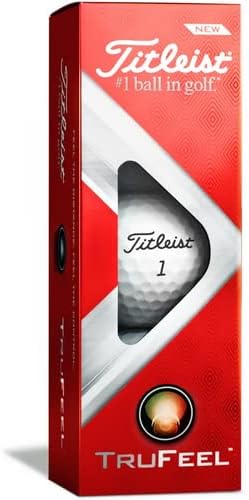 Titleist TruFeel White Personalized Golf Balls