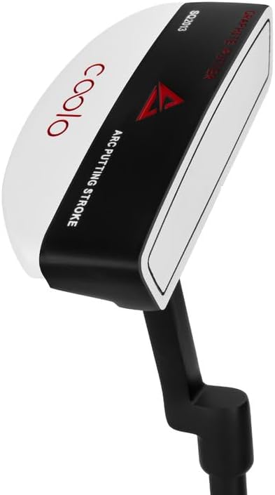 COOLO Low Torque Golf Putter, Provide Greater Stability and Less Face Twisting, Blade/Mallet/Heavy/Center Shafted/Counter Balanced Putter, Oversized Grip, Right & Left