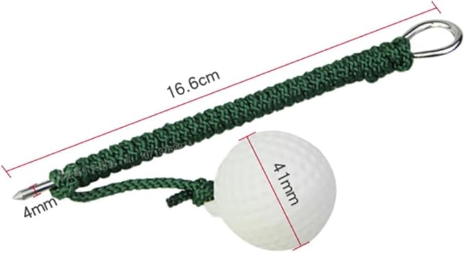 YARNOW Fly Rope Ball Golf Swing Trainer with Practice Rope for Skill Improvement Outdoor and Indoor Swing Practice Aid Convenient Warm-up Tool for Golfers
