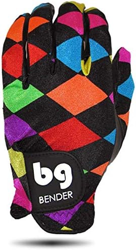 BG Bender - Womens Golf Glove, Durable Spandex Golf Gloves, Unique Golf Gloves