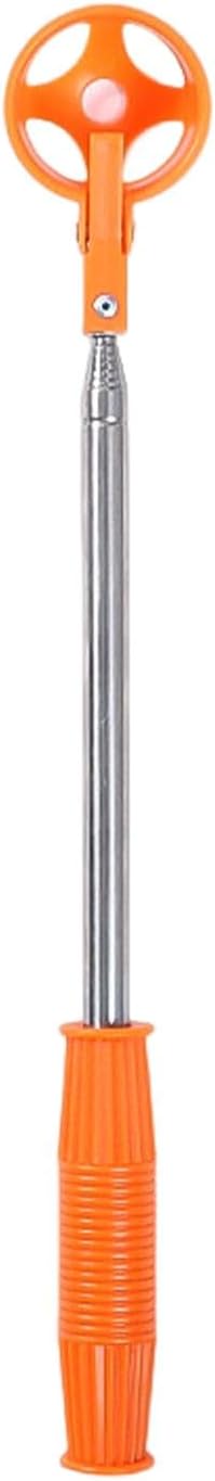 Kakalote Golf Ball Retriever, Portable Telescopic Scoop Saver Pick Up Golf Ball Grabber Pick Up with Locking Clip