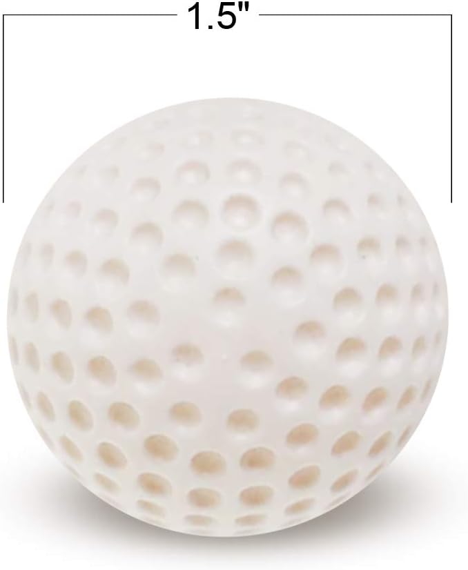 ArtCreativity 48pcs Practice Golf Balls, Hollow Golf Balls for Kids & Adults, Sports Birthday Party Favors, Great for Indoor and Outdoor Play, Sporty Goody Bag Fillers