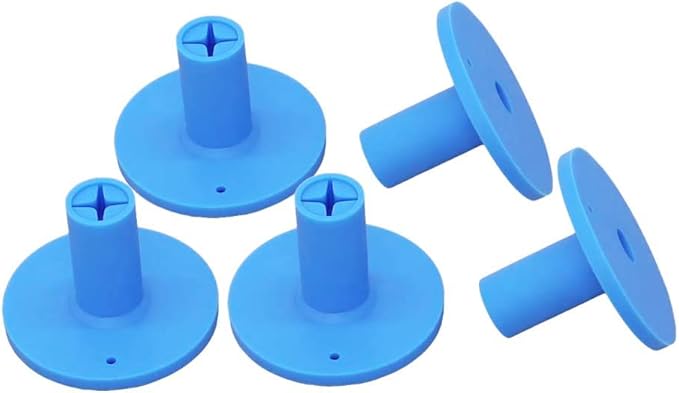 Golf Rubber Tee Holder Set for Golf Driving Range Tee Practice Tool Pack of 5