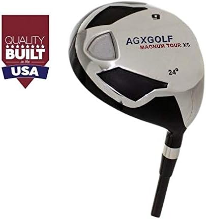 Men's Magnum XS #9 (24 Degree) Fairway Utility Wood: Graphite Shaft + Head Cover Right Hand, Cadet, Regular or Tall Length, Senior, Regular or Stiff Flex: Crafted at Our Michigan Facility