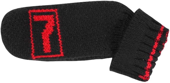 Scott Edward 10 Pcs Golf Club Head Covers for Irons Cuteness Basically Socks Shape Washable Durable Golf Club Head Protector Double Sided Knit Suitable for Most Brands