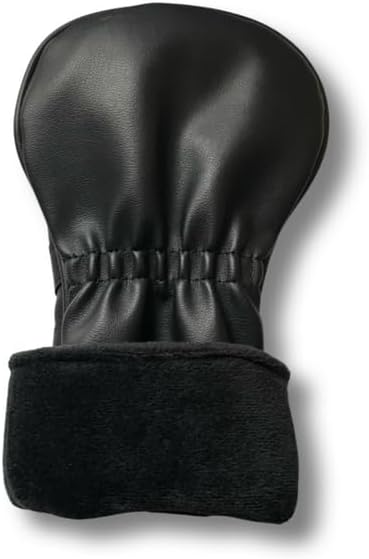 Vintage Golf Club Head Covers – 3 Pack Set – Premium Classic PU Leather – Fits Drivers, Fairway Woods, Hybrids – Durable, Stylish Protection
