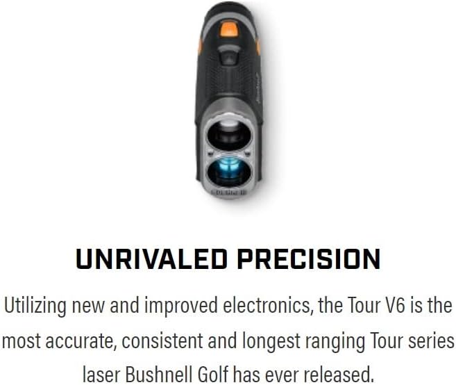 Bushnell Tour V6 / Tour V6 Shift Laser Golf Rangefinder with Wearable4U Bundle