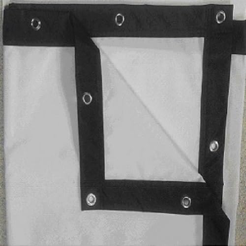 Spectrum Golf Simulator Golf Impact Screen **Poly Spacer Golf Simulator Screen Material**Black Border with Grommets