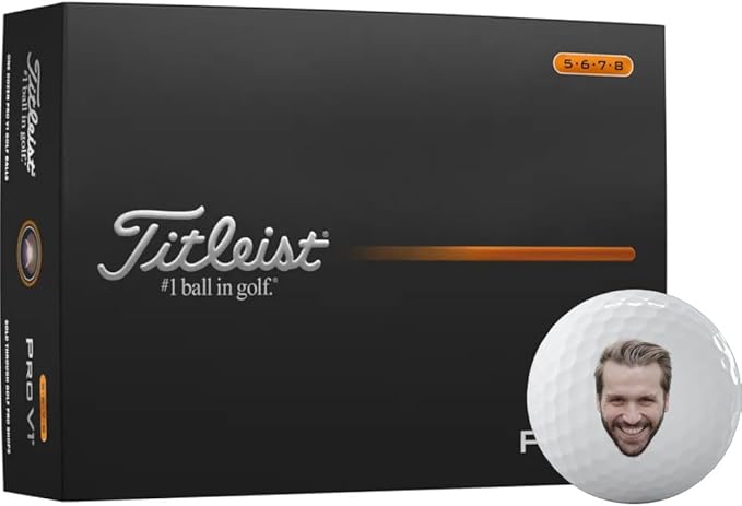 Titleist Pro V1 High Number Photo Golf Balls - 2025 Model