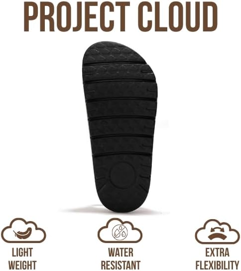 Project Cloud Genuine Leather Platform Sandals Women Footwear - Wedge Chunky Sandals Womens sandals with Memory Foam Insole and Cork Footbed (GREECECHUNKY)