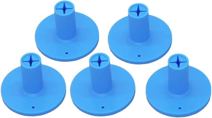 Golf Rubber Tee Holder Set for Golf Driving Range Tee Practice Tool Pack of 5