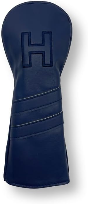 Vintage Golf Club Head Covers – 3 Pack Set – Premium Classic PU Leather – Fits Drivers, Fairway Woods, Hybrids – Durable, Stylish Protection