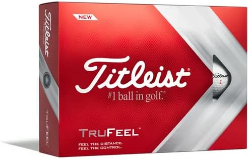 Titleist TruFeel White Personalized Golf Balls