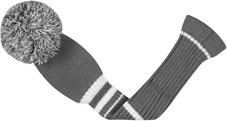 Scott Edward 1/3/4PCS Multi-Style Optional Individualized Knit Golf Club Head Covers, Driver Wood(460cc) Fairway Wood and Hybrid(UT)，for Male/Female Golfers,Custom