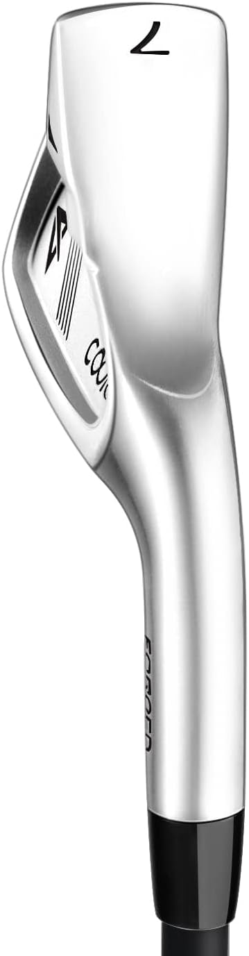 COOLO Graphite Golf Irons, Provide More Speed and Control, Beginner/High Handicap/Seniors/Ladies, Reduced Strain on Elbows and Wrists, Right&Left Handed