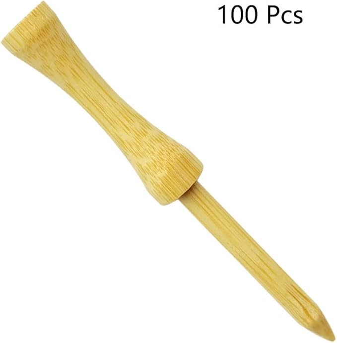 Step Down Golf Tees 2-1/8"or 2-3/4"or 3-1/4" 100 Count Wooden Golf Castle Tees